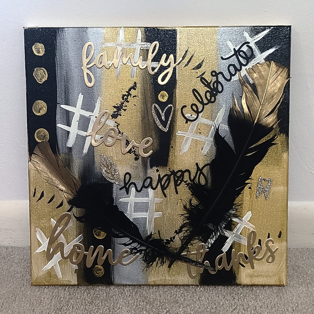 Happy Home - 14in x14in Original Painting